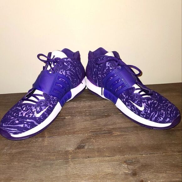 Nike KD TB Promo Court Purple Team Sneakers Kevin Durant DM5040 502 Size 18 New - Picture 5 of 9